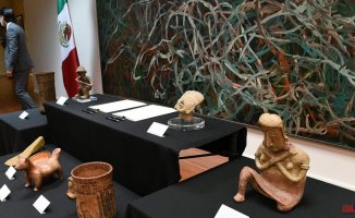 Two US citizens restore 79 archaeological pieces to Mexico