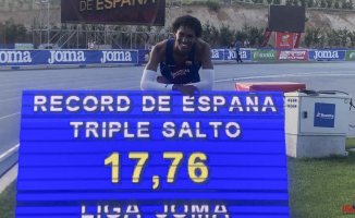 Jordan Díaz, from leaving Cuba to smash the Spanish triple jump record