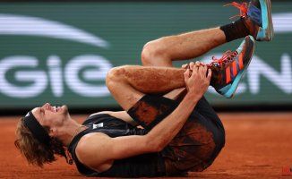 This was the cruel injury to Zverev that gave Nadal the pass to the Roland Garros final