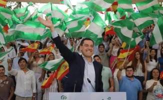 The start of the Andalusian elections in images