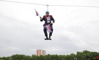 The most iconic images of Boris Johnson, the most extravagant premier
