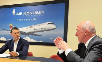 Andorra and Air Nostrum highlight the occupation of the connection with Madrid