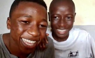 Sierra Leone boy adoptive celebrates his first birthday
