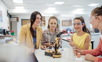 There is employment here: young people are sought to work in STEM and new technologies