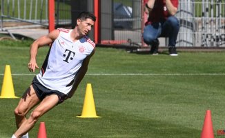 Lewandowski will travel directly to the United States to join Barça's tour