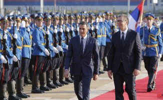 Sánchez endorses in Serbia the support for its integration into the EU