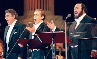 Music and tears: the three tenors at the Camp Nou