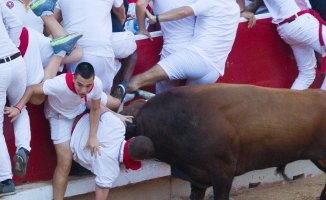 American among the 3 gored in Spain's tense bullfight