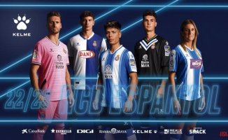 Espanyol presents its new shirts with historical references