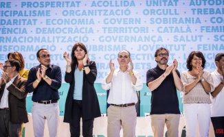 Turull leaves the Junts congress reinforced and guarantees internal peace