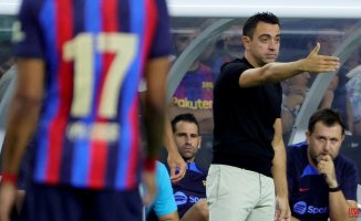 Xavi, resounding with the situation of the discarded players