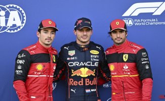 Verstappen stops Ferrari in qualifying