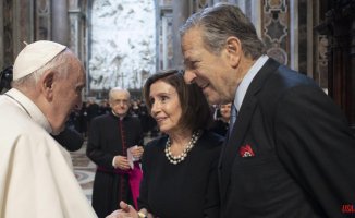 Nancy Pelosi receives communion at the Vatican and challenges some US bishops.