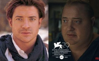 Brendan Fraser reappears in the cinema with almost 300 kilos for his new movie
