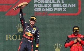 Verstappen finds no rival in Spa