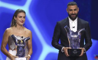 Alexia Putellas and Benzema named best UEFA players