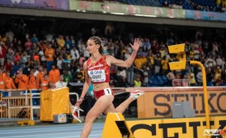 Elena Guiu, first Spanish in a world final of 100 meters