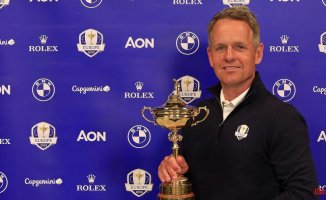 Luke Donald, new European captain for the 2023 Ryder Cup