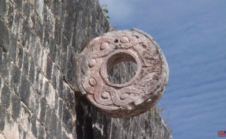 The balls of the Mayan Ball Game that were made with human bodies