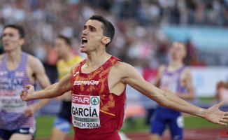 Mariano García catches the gold in 800 with a lesson in courage