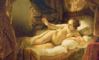 The erotic painting in which Rembrandt fused his wife and her lover... and was stabbed