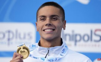 David Popovici approaches the myths: two-time European champion of 100 and 200 free