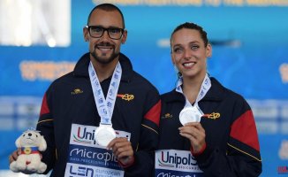 Emma García and Pau Ribes add their second silver, the fourth of Spain in Rome