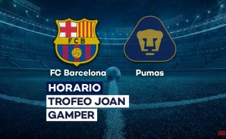 Barcelona - Pumas UNAM: Schedule and where to watch the Joan Gamper Trophy on TV today