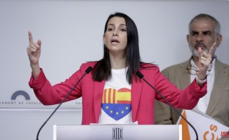 Arrimadas denounces the "rearming of nationalism" and accuses Sánchez of being his "accomplice"
