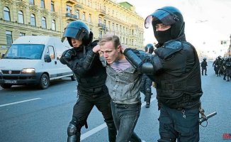Hundreds of detainees in the marches against the mobilization in Russia