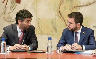 Aragonès undergoes a solvency test under the supervision of Junts