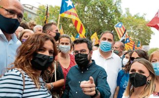 Aragonès will not attend the Diada demonstration organized by the ANC