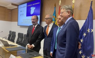 Aragón and Valencia ask for a "peripheral look" that reinforces the Cantabrian-Mediterranean corridor