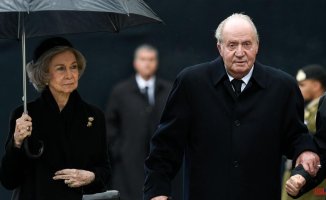 La Zarzuela includes in its official agenda the presence of Juan Carlos and Sofía at the funeral of Isabel II
