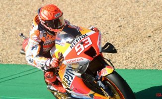 Marc Márquez, declared "fit" to get back on a MotoGP on Tuesday