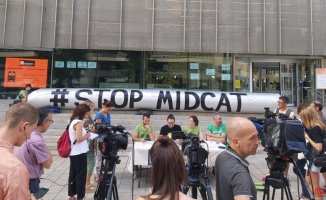 The opposition platform to Midcat is reactivated and asks to definitively bury the gas pipeline