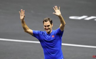 Roger Federer's farewell, in pictures