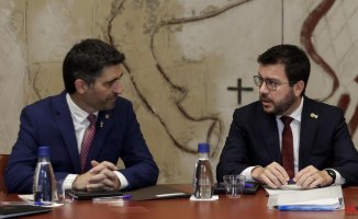 Aragonès, "convinced" that the councilors of Junts are not going to leave the Government