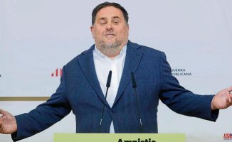 Junqueras sees the ANC demonstration against ERC