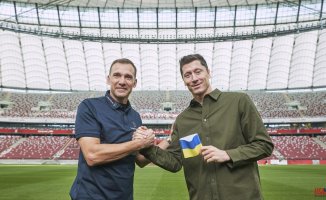 Lewandowski's promise: "I will take the colors of Ukraine to the World Cup"