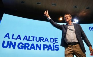 Feijóo claims "cordial bilingualism" against those who criticize the use of Catalan