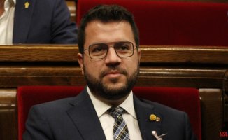 Aragonès asks Junts to put aside the "temptations of blockade and castling" and assures that "there are majorities" for his project