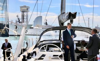 The King inaugurates the Saló Nàutic in the Port of Barcelona