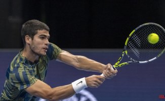 Alcaraz comes back against Draper in Basel (3-6, 6-2 and 7-5)