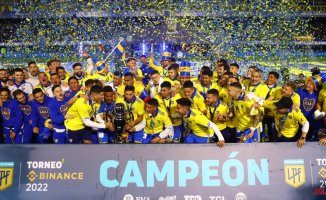 Boca Juniors, champion of the Argentine Professional Football League