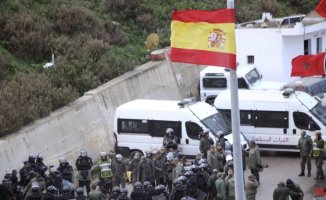 17 immigrants detained on the Moroccan side of the Melilla fence for altercations with the gendarmerie