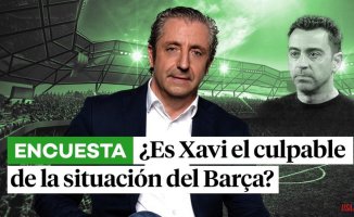 The fans point to Xavi as guilty of Barça's setbacks, according to the Pedrerol survey