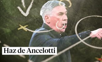 Play Ancelotti and choose Madrid's line-up
