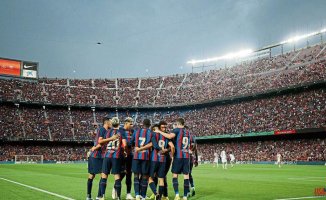 The Camp Nou recovers the numbers prior to the pandemic
