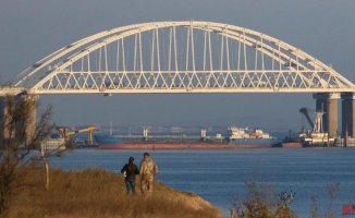 Kerch Bridge in Crimea - a symbol of Russian expansionism